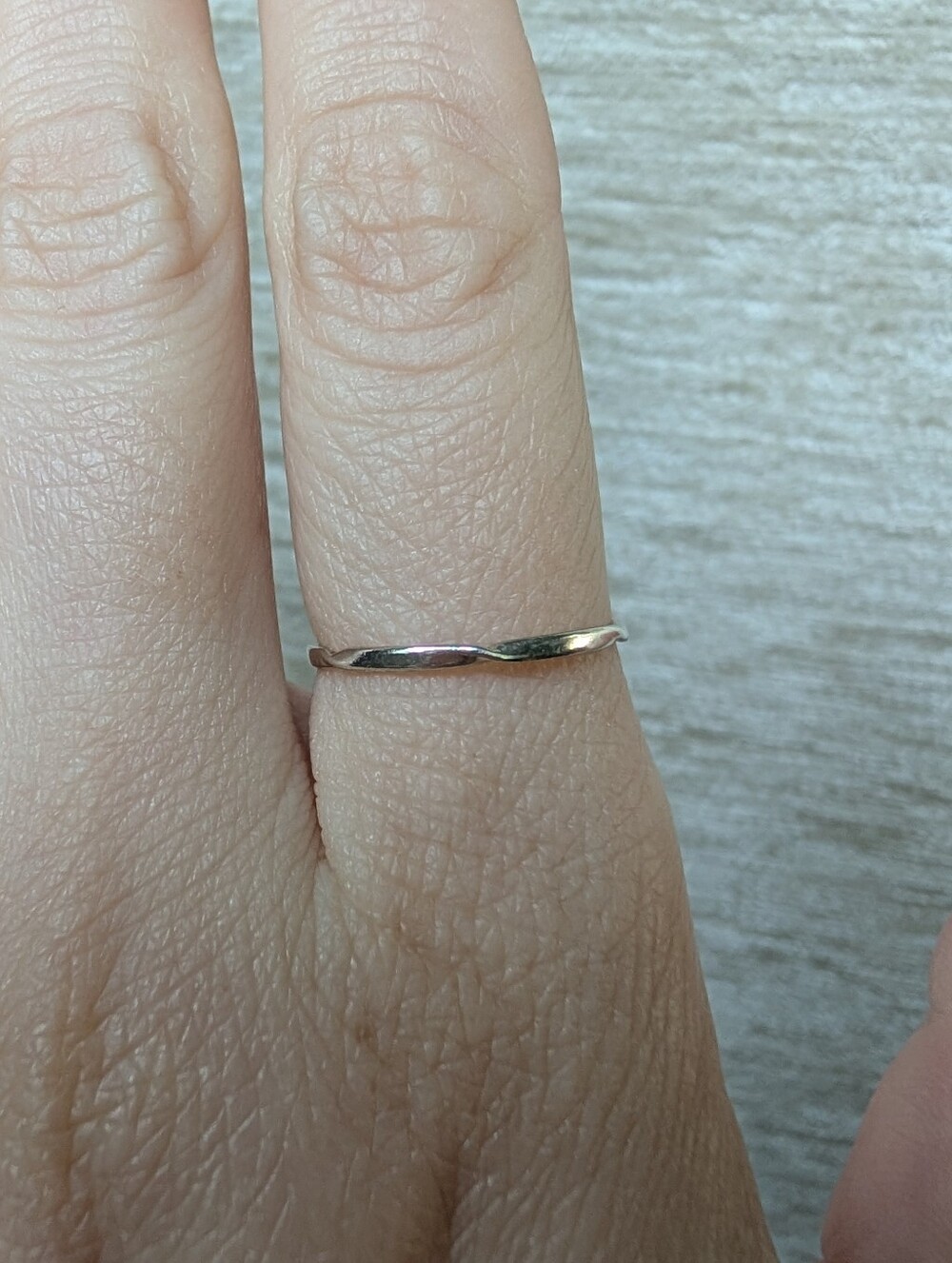 Limited Edition Catbird Candy Wrapper Ring, 925 Sterling Silver, Size 7